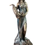 Fortuna,Şans Ve Bereket Tanrıçası Heykeli.72 Cm
